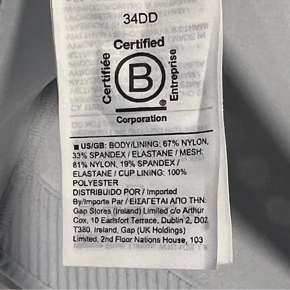 Athleta baby blue sports bra - Picture 5 of 6